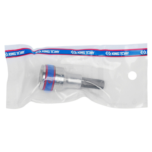 KING TONY (402509) Насадка (бита) торцевая 1/2", L = 60 мм, HEX, 9 мм