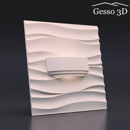 Светильник гипсовый Модель 04