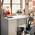 Письменный стол Ikea Brimnes, 120х65 см, белый