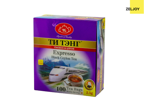 Чай Ти Тэнг Эспрессо черный 100 пак