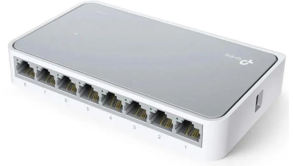 Коммутатор TP-Link TL-SF1008D 8x100Мбит/с неуправляемый