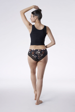 Трусики-слипы Cheekie Peggy Brown (Размер: M) (Цвет: черный)