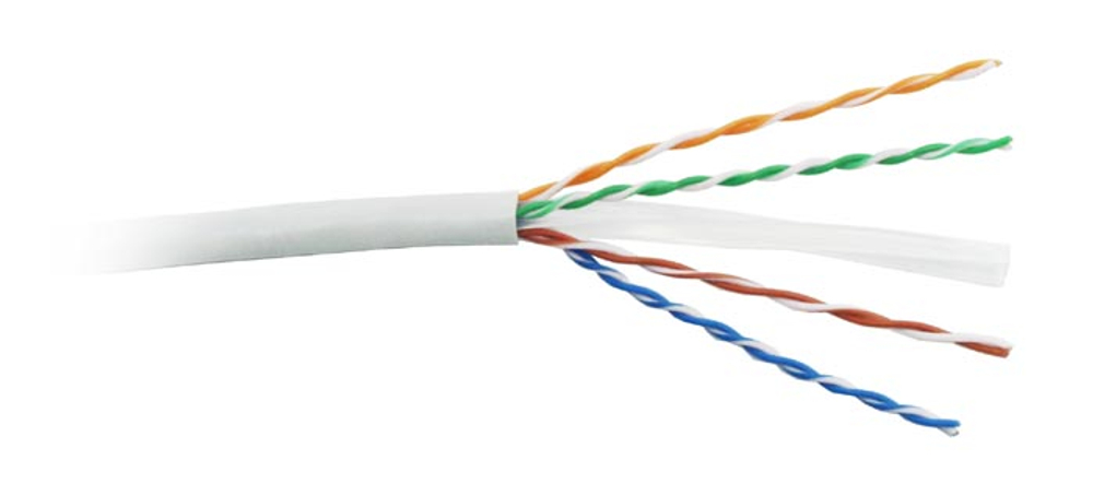 UUTP4-C6-S23-IN-LSZH-GY-305 Витая пара U/UTP Cat.6 4x2x0.57 мм (AWG23) LSZH, серый, 305 м