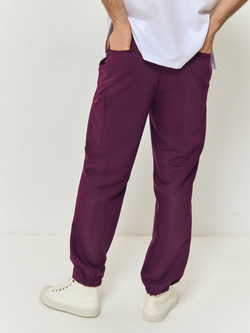 Джоггеры медицинские унисекс Кайтеки, пурпур