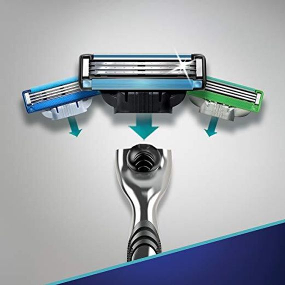 Birdəfəlik ülgüc \ Одноразовая бритва Gillette Mach3 Turbo