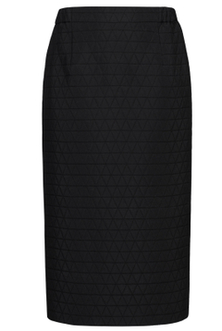 Юбка женская 4552ВП-75, черный #485Чер014552ВП-75