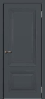 Дверь межкомнатная ПОРТУ RAL 7024 ЭМАЛЬ