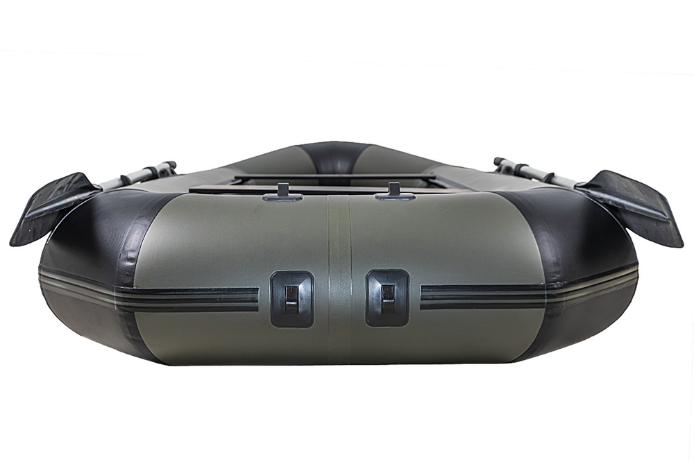 Броня-260 M хаки-черный (лодка ПВХ с усилением)