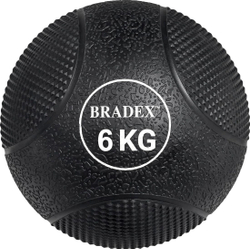 Медбол резиновый, Bradex SF 0775, 6кг