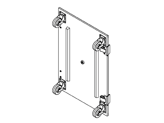 FUNKTION-ONE WB-E67 - Тележка для EVO 6E, 7E, 7T &amp; 7TL