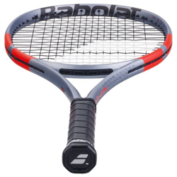 Теннисная ракетка Babolat Pure Strike 98 16/19 4-gen - grey/fluo strike + струны