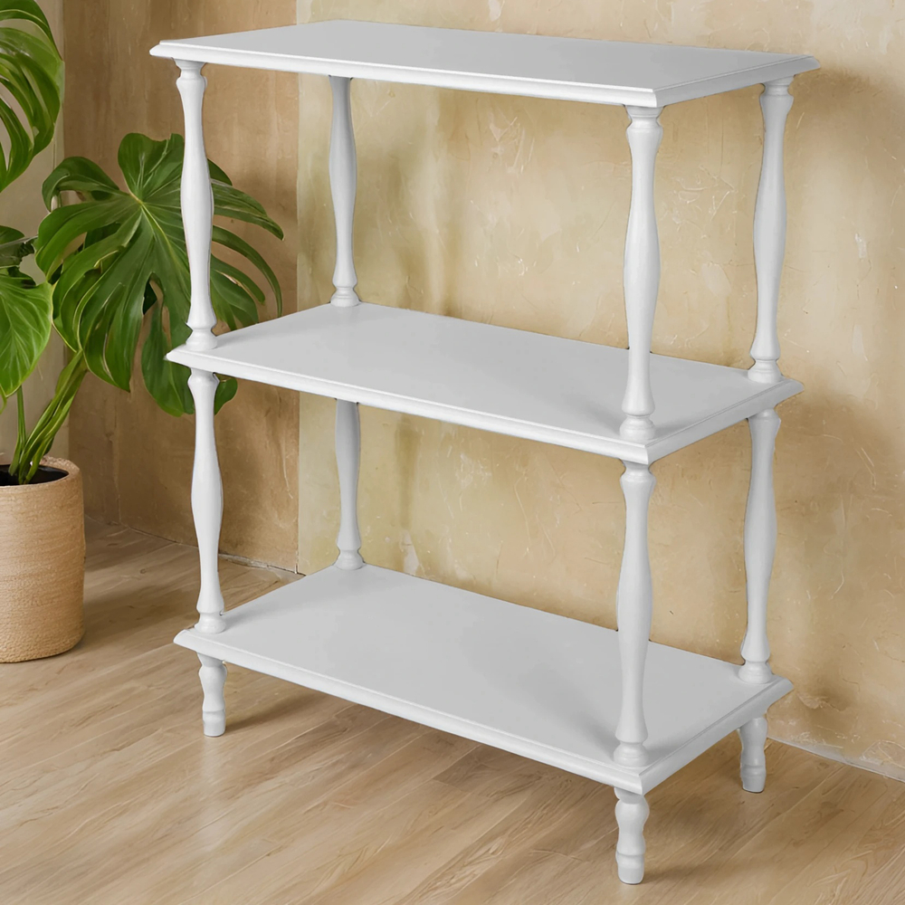 Этажерка Мебелик П 9 белый