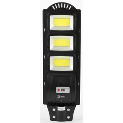 Консольный светильник ЭРА ERAKSC60-01 светодиодный уличный 60 Вт 1100 Лм COB на солнечной батарее с датчиком движения | Уличное освещение на солнечных батареях