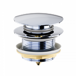 Донный клапан для ванны 1 1/2 WONZON & WOGHAND, Хром (WW-SS105-CR)