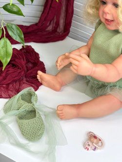 Кукла Реборн виниловая 55см (FA-037A1)