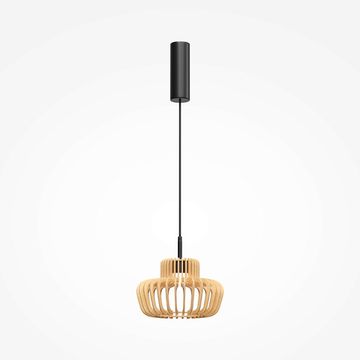 Подвесной светильник 14W 2700-4000К MOD465PL-L12BK2 черный/коричневый Namiki Maytoni