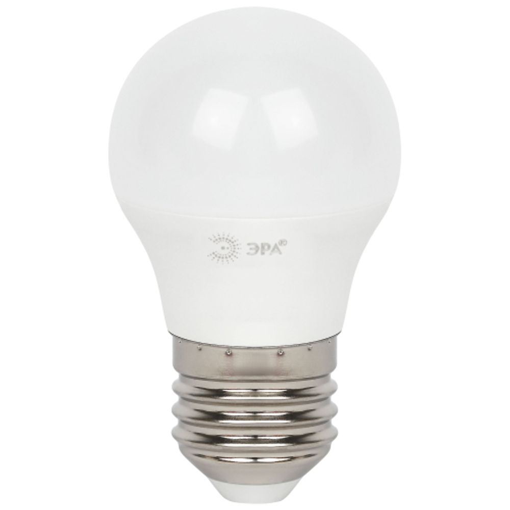 Лампа светодиодная ЭРА RED LINE LED P45-15W-865-E27 R 15Вт шар холодный дневной свет E27 | Лампы cветодиодные Шар (G/P)