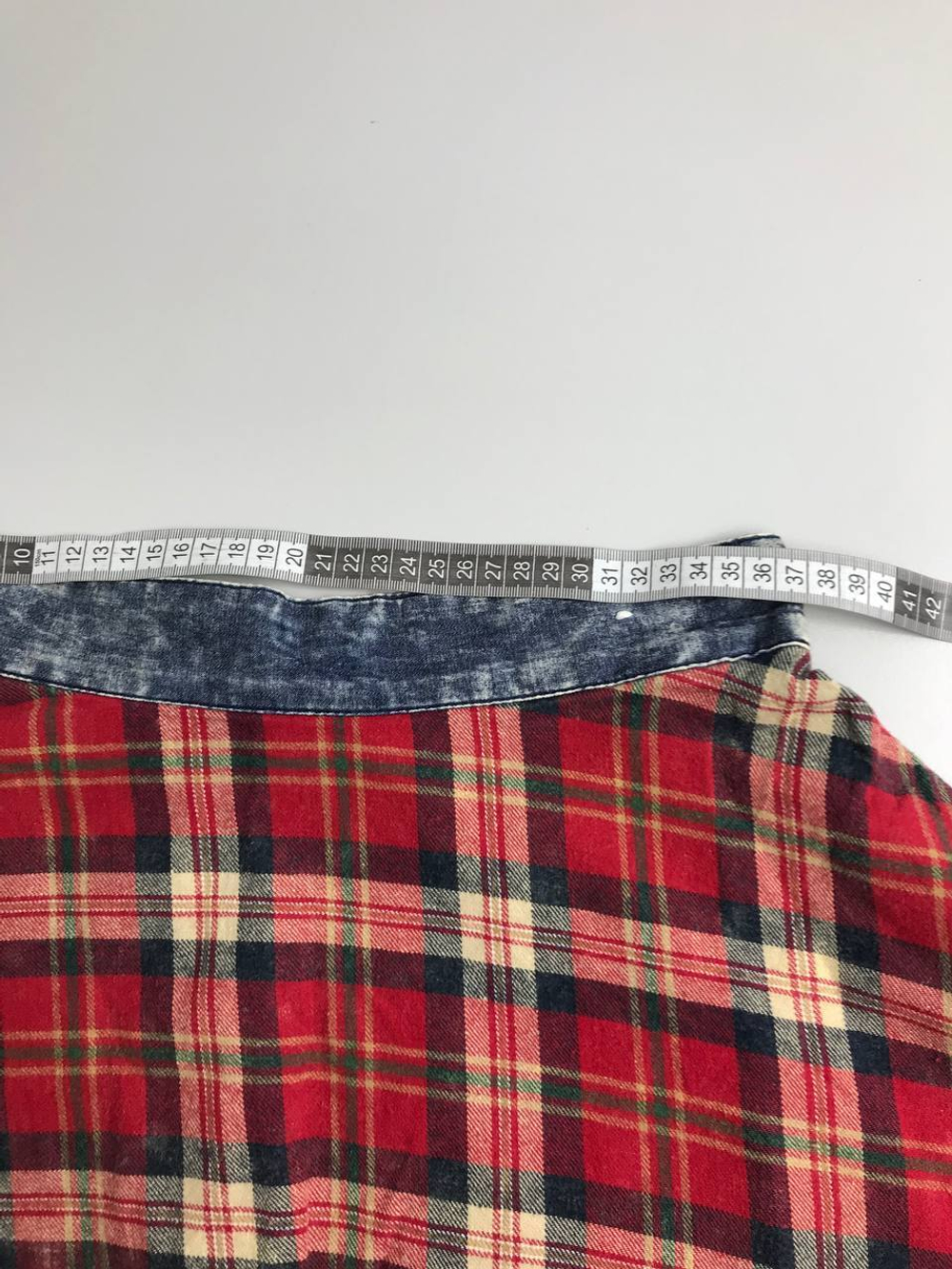 Юбка в стильную клетку 44 размер