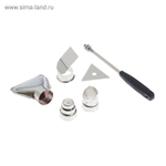 Строительный фен Kolner KHG 2200, 2200 Вт желтый