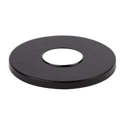 Накладка на опору металлическую ЭРА черная круглая