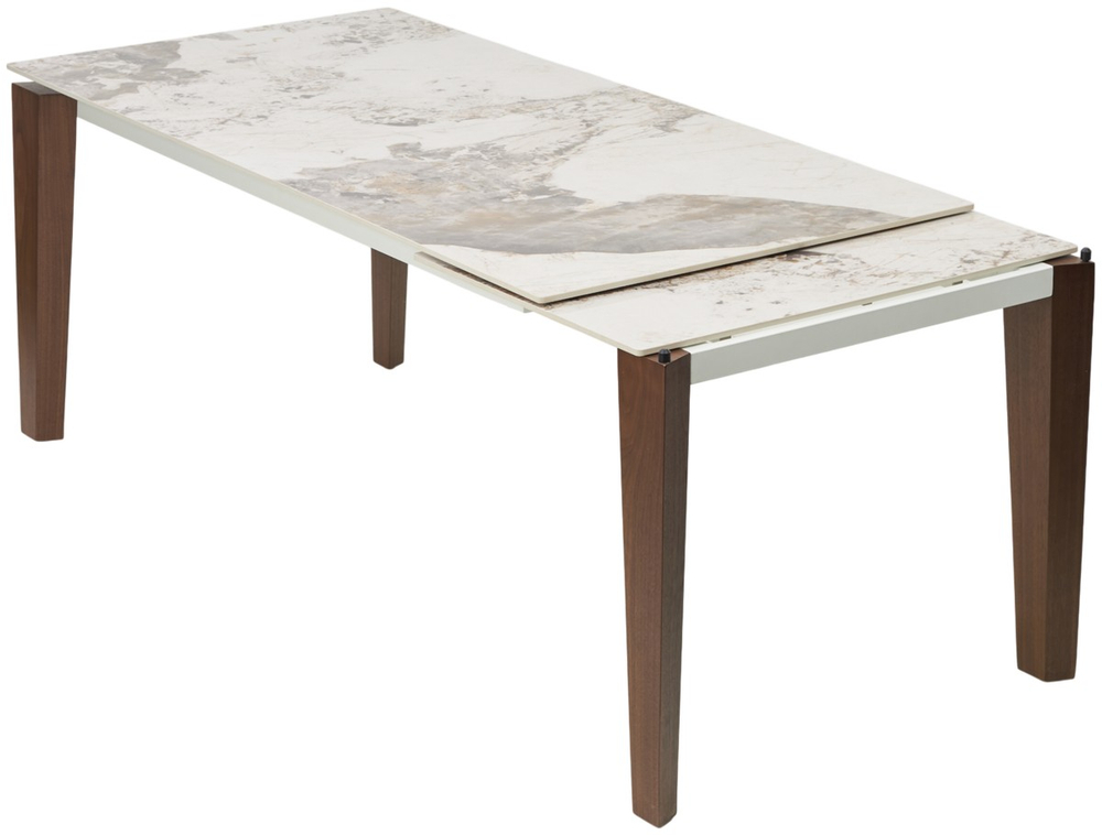 Стол М-City DISAUR Эзмир (Esmir) 180 Пандора (Gloss Luxury Pandora Solid Ceramic), Орех