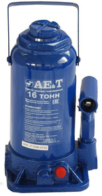 Домкрат бутылочный T20216 AE&T 16 т