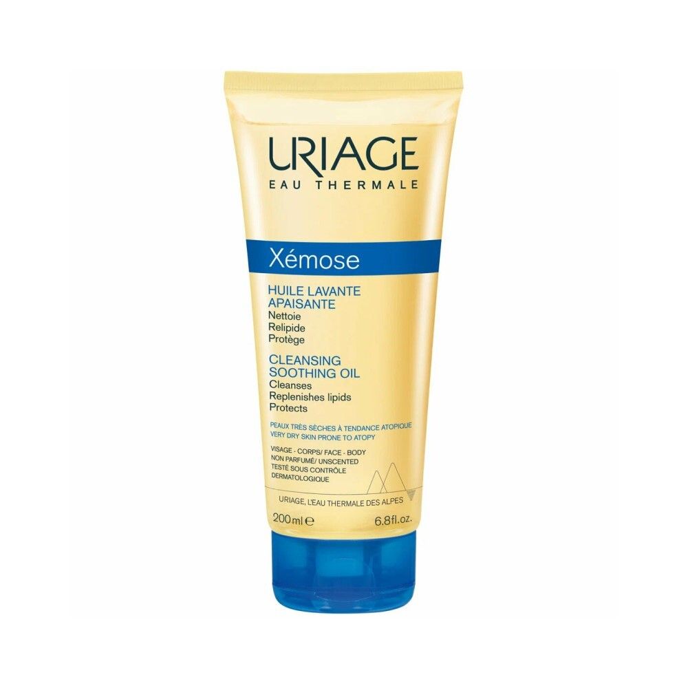 Uriage Xemose Cleansing Soothing Oil Очищающее успокаивающее масло, 200 мл