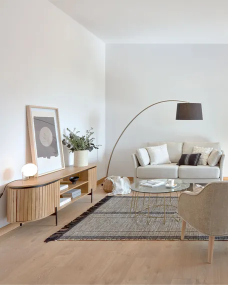 Тумба под ТВ Licia из дерева манго