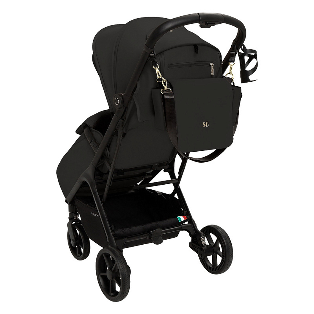 Прогулочная коляска Sweet Baby Aura Plus Black