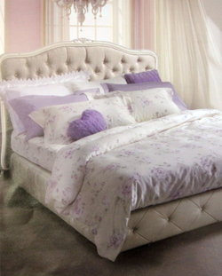 Постельное белье 2 спальное евро Casa Anversa Blossom Cipria Италия