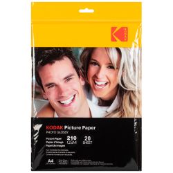Фотобумага Kodak 668303 для струйной печати CC Paper 210 gsm A4 Glossy 20 листов | Kodak