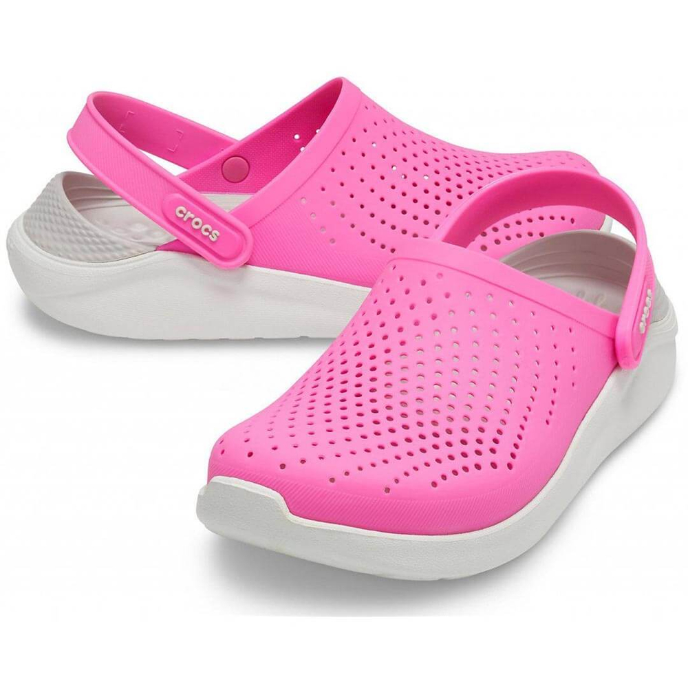 Сабо Crocs LiteRide Electric Pink Almost White