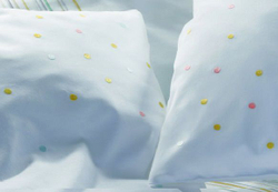 Наволочка 40х60 Christian Fischbacher Luxury Nights Punti 718 Швейцария детали