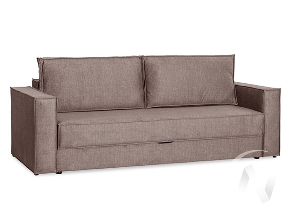 Диван прямой Эдельвейс (БД) SQUARE 29 (велюр какао)