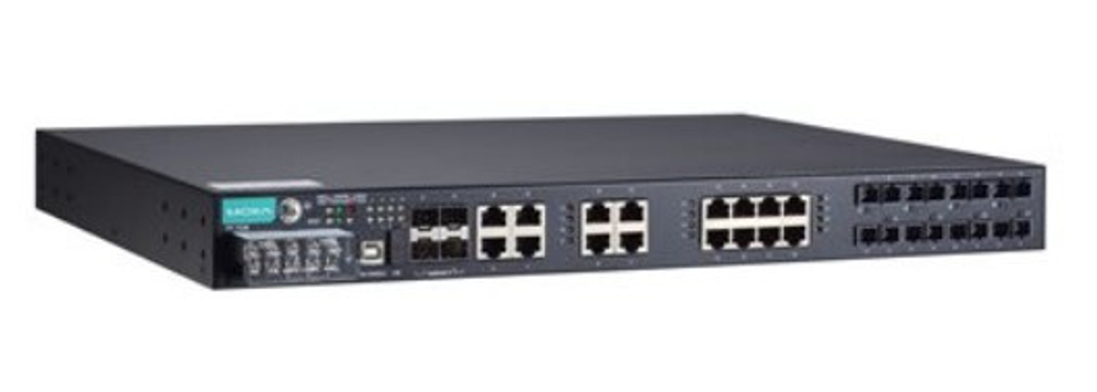 Коммутатор управляемый MOXA PT-7528-8SSC-16TX-4GSFP-WV-WV