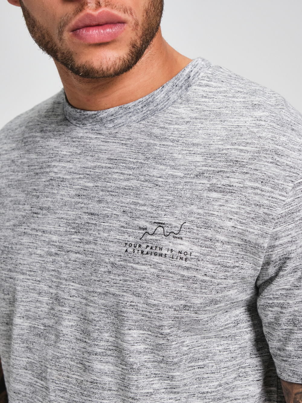 Футболка мужская ORIGINAL CREATOR PATH T-SHIRT, Серый