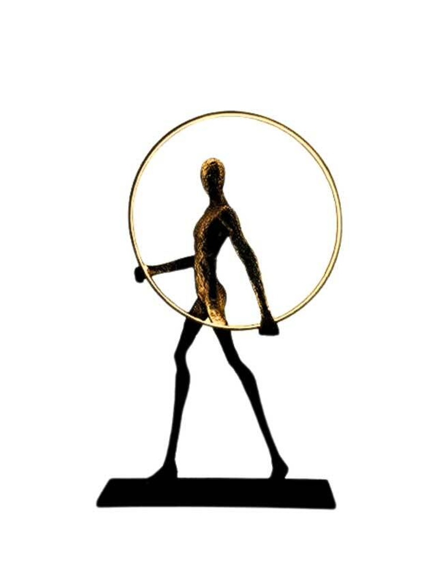 Современная скульптура Обруч 195см