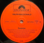 Ralph MacDonald - Surprize (Гемания 1985г.)