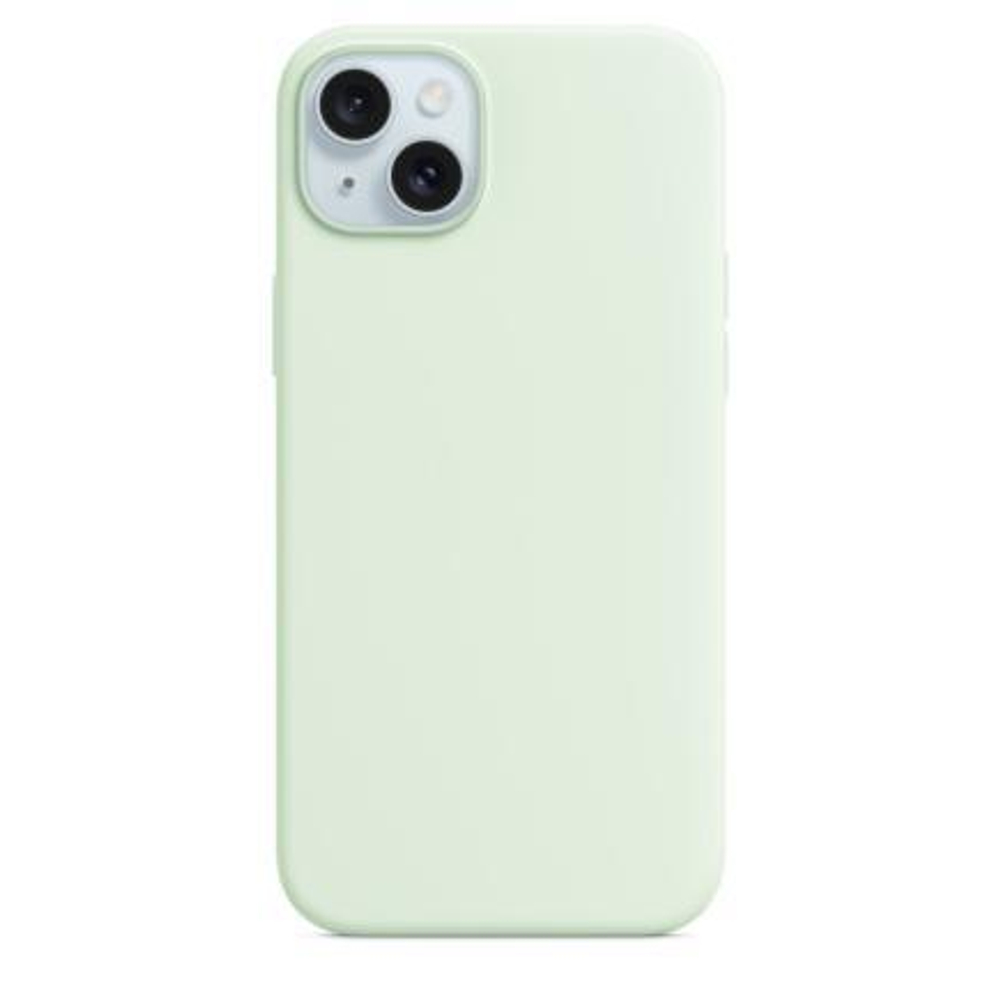 Силиконовый чехол с поддержкой MagSafe Apple Silicone Case для iPhone 15 Plus