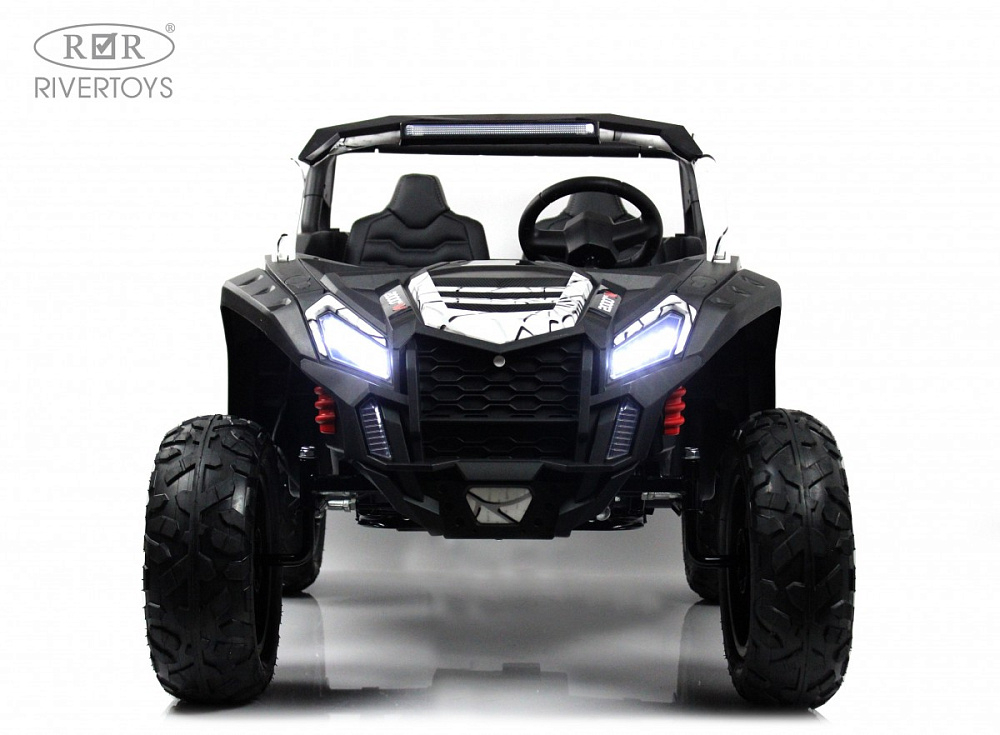 Детский электромобиль RiverToys M222MM белый