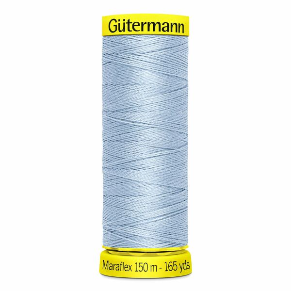 Нитки для трикотажа Gutermann Maraflex 120 (150 метров), 5 кат. | 276 бледно-голубой