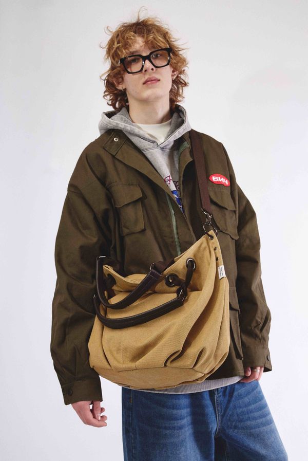 Сумка Кросс-боди "Шопер" бежевый - фото 3