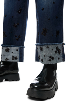 Джинсы из хлопка