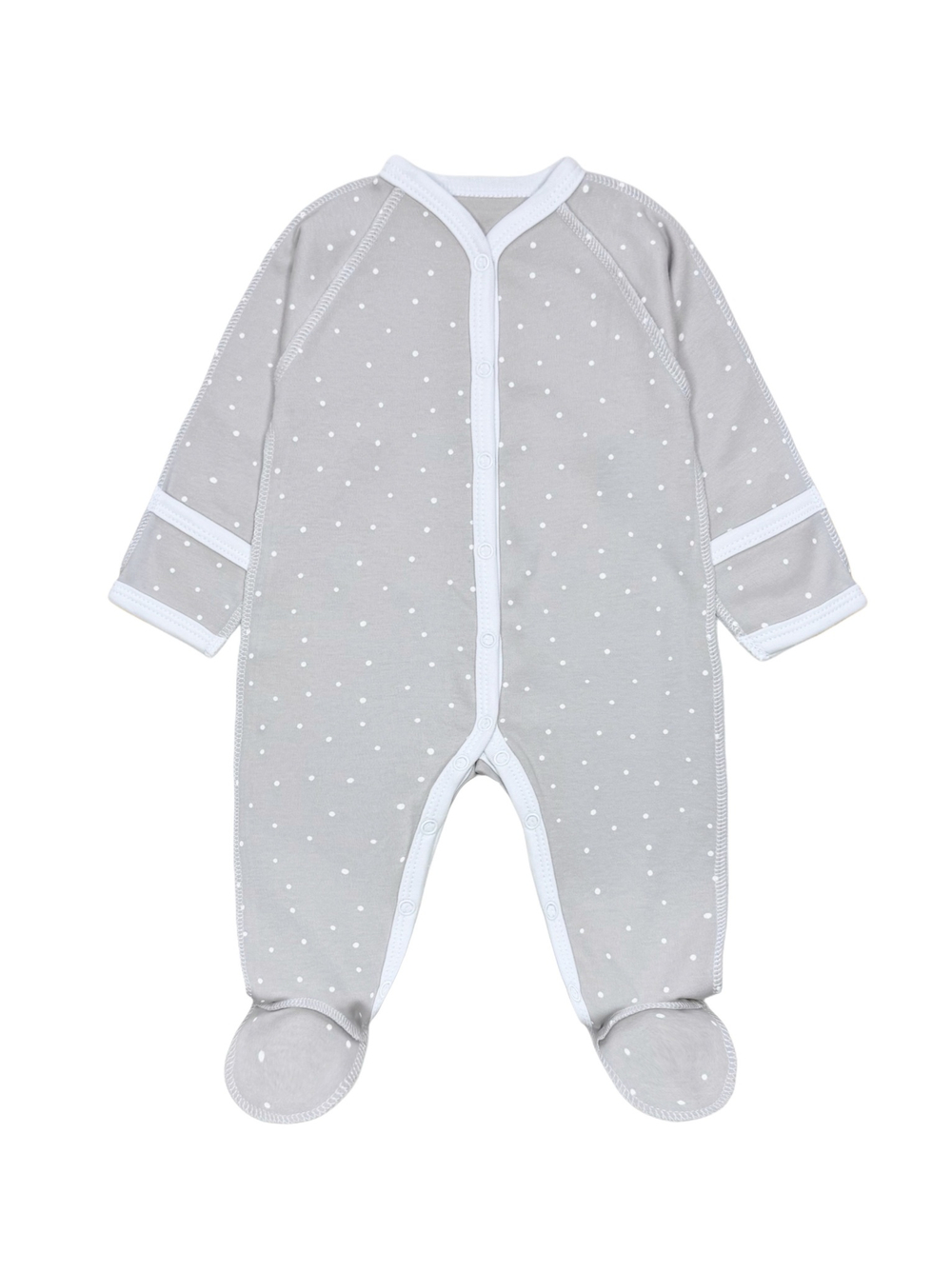 Комбинезон Sleep Горошек (gray)