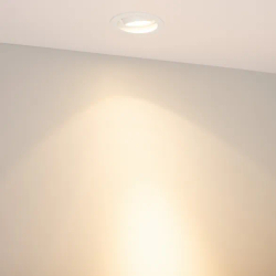 Светильник MS-VORTEX-BUILT-R90-12W Warm3000 (WH-WH, 20 deg, 230V) (Arlight, IP20 Металл, 5 лет) 056564