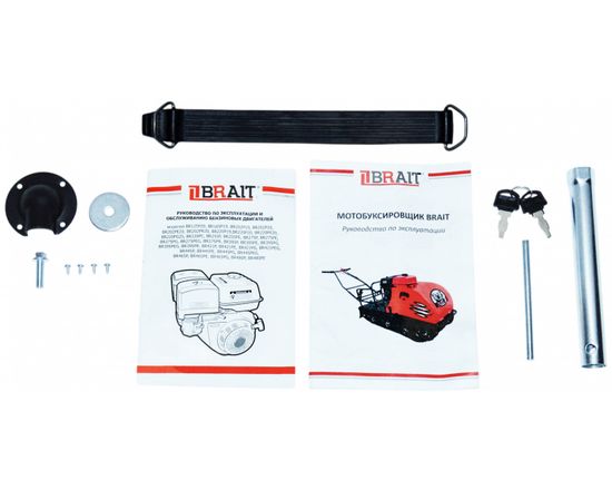 Мотобуксировщик BRAIT МБС 3-20ВЭ (20 л.с., электростартер)
