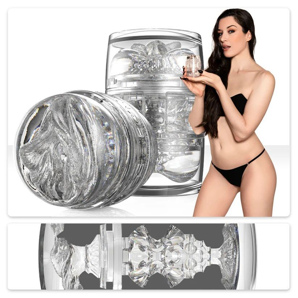 Мастурбатор Fleshlight Quickshot Stoya – вагина и анус, 11 см