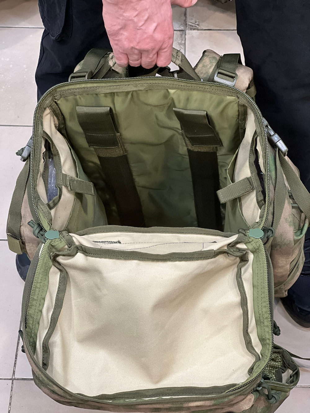 Рюкзак рейдовый 7.62, 100 л, Лес