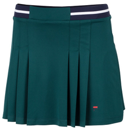 Женская Юбка теннисная Fila Skort Alica - deep teal/fila navy/white