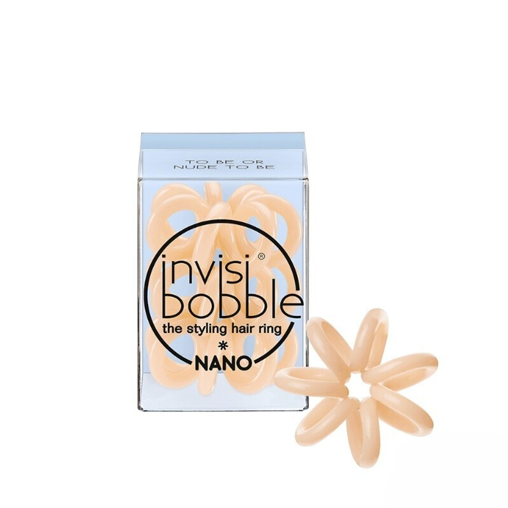 Резинка для волос Invisibobble NANO To Be or Nude to Be (3 шт.)